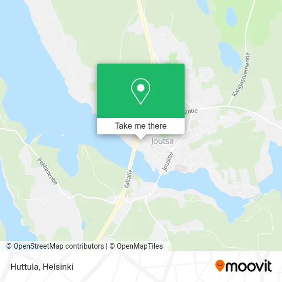 Huttula map