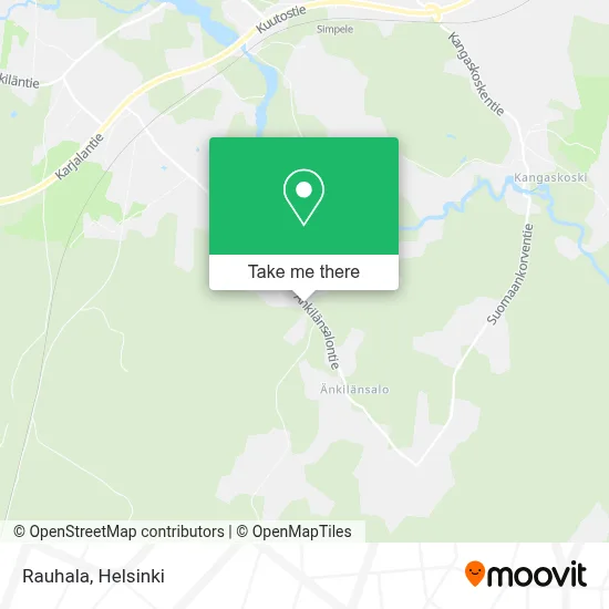 Rauhala map