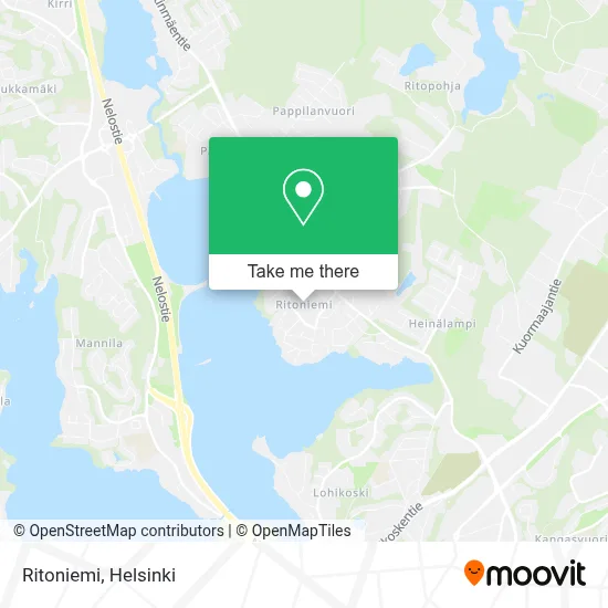 Ritoniemi map