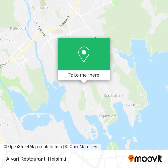 Alvari Restaurant map