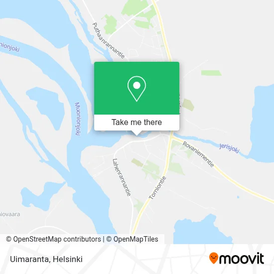 Uimaranta map