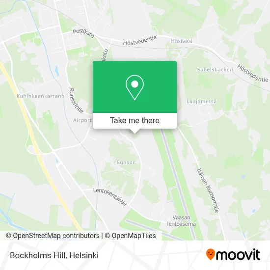 Bockholms Hill map