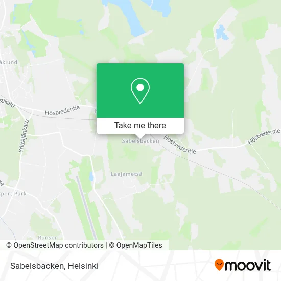 Sabelsbacken map