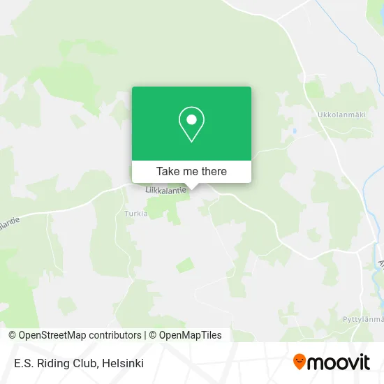 E.S. Riding Club map