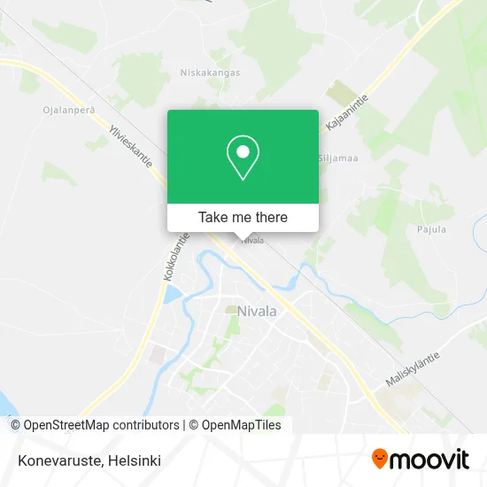 Konevaruste map
