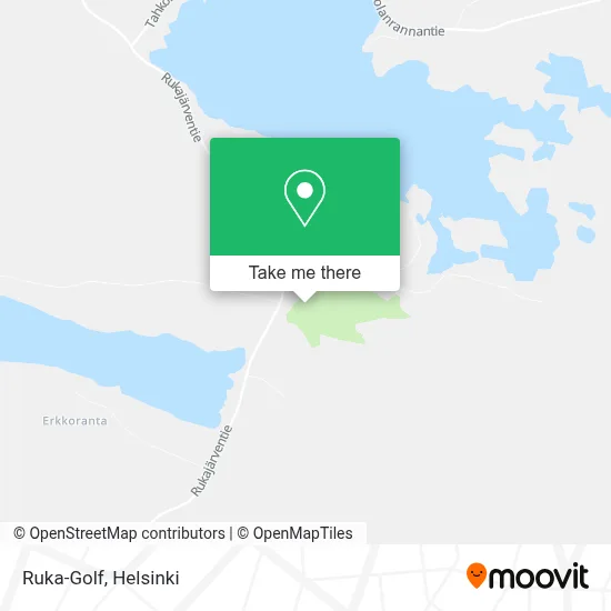 Ruka Golf map