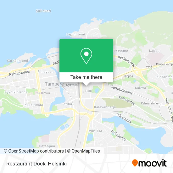 Restaurant Telakka map