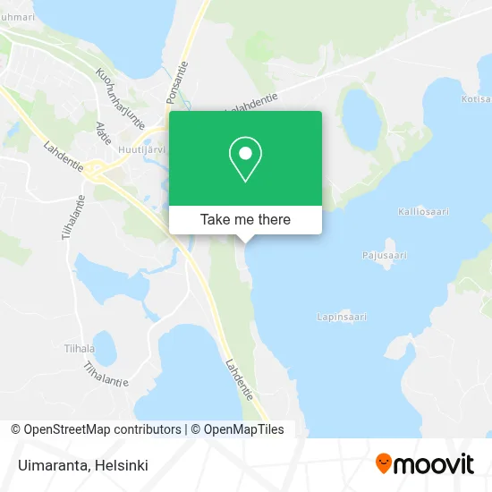 Uimaranta map