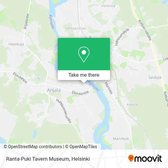 Ranta-Puki Tavern Museum map