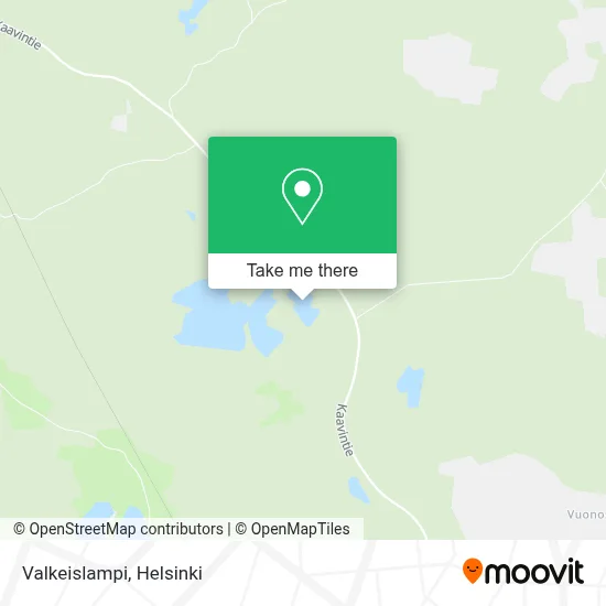 Valkeislampi map