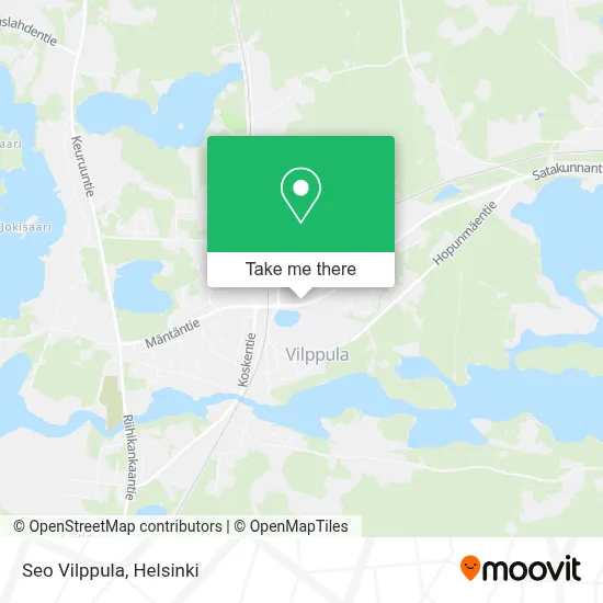 SEO Vilppula map