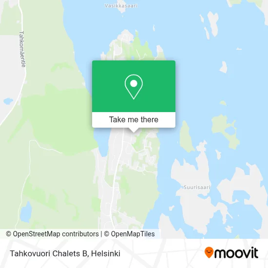 Tahkovuori Chalets B map