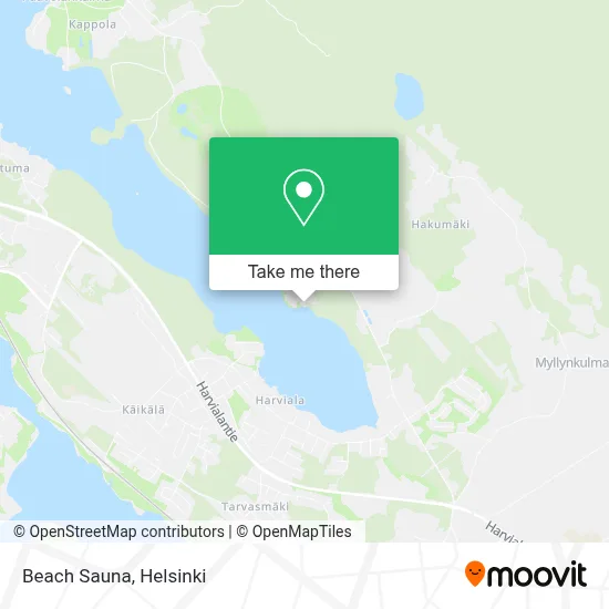 Beach Sauna map