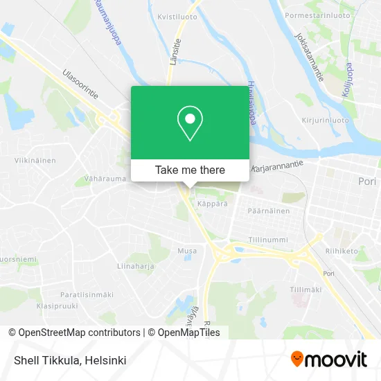 Shell Tikkula map