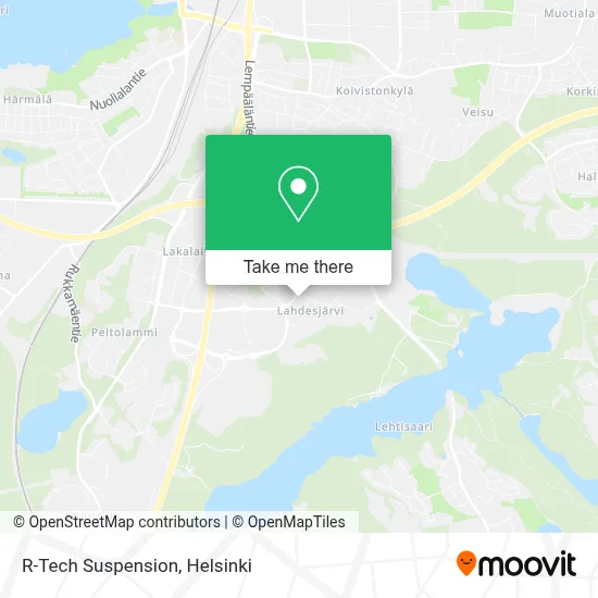 R-Tech Suspension map