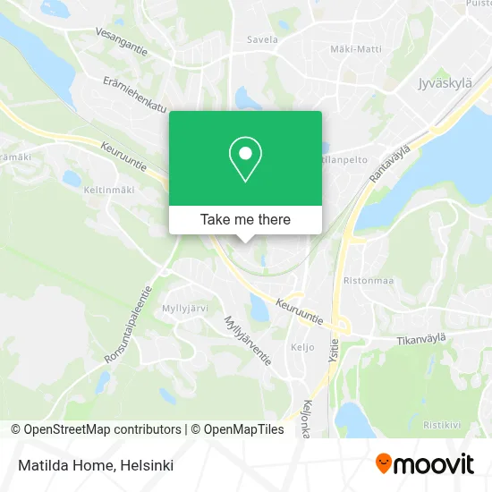 Matilda Home map