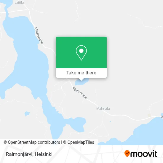 Raimonjärvi map