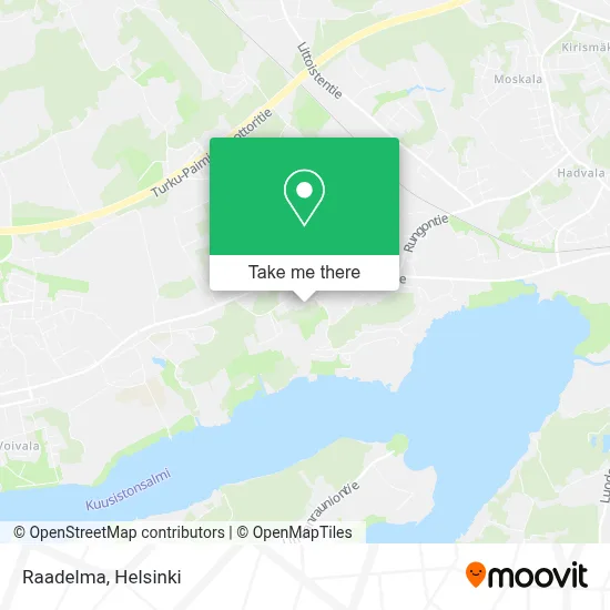 Raadelma map