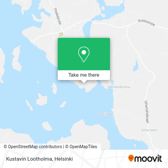 Kustavi Lootholma map