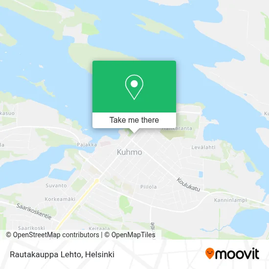 Lehto Hardware Store map