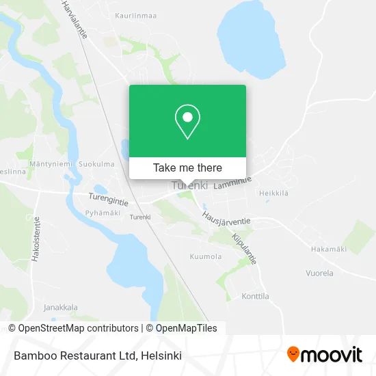 Bambu Restaurant map