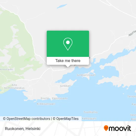 Ruokonen map