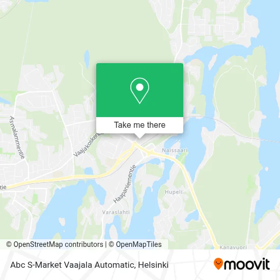 ABC S-Market Vaajala Automated map