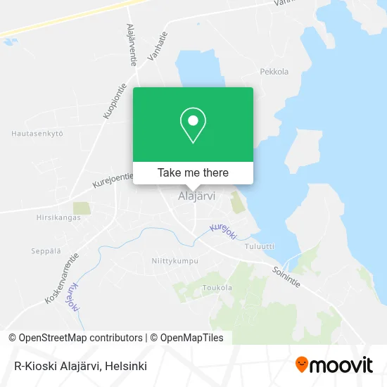 R-Kioski Alajärvi map