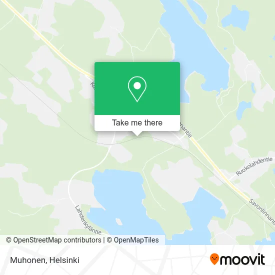 Muhonen map