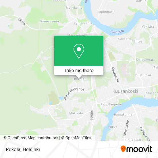 Rekola map