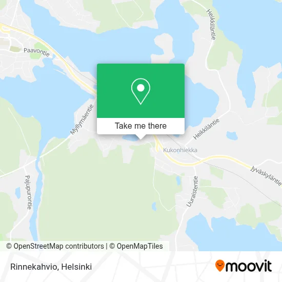 Rinnekahvio Cafe map