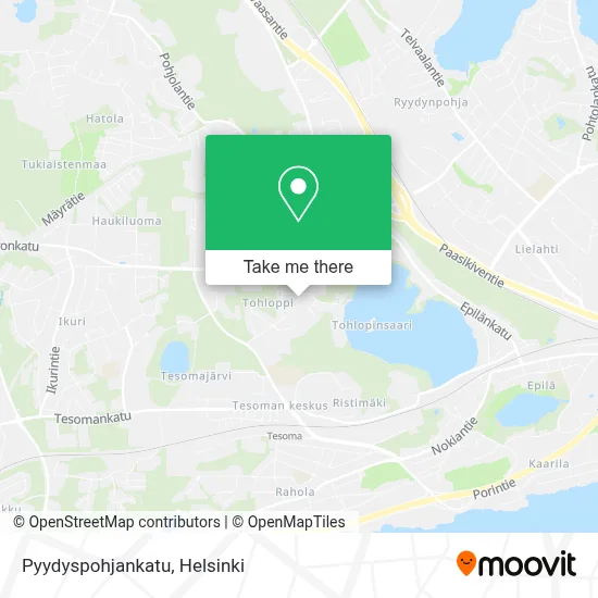 Pyydyspohjankatu map