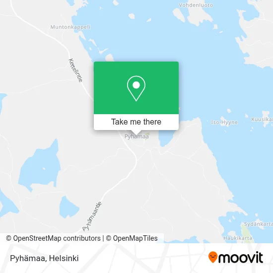 Pyhämaa map