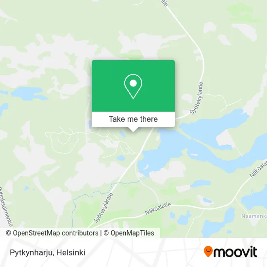 Pytkynharju map