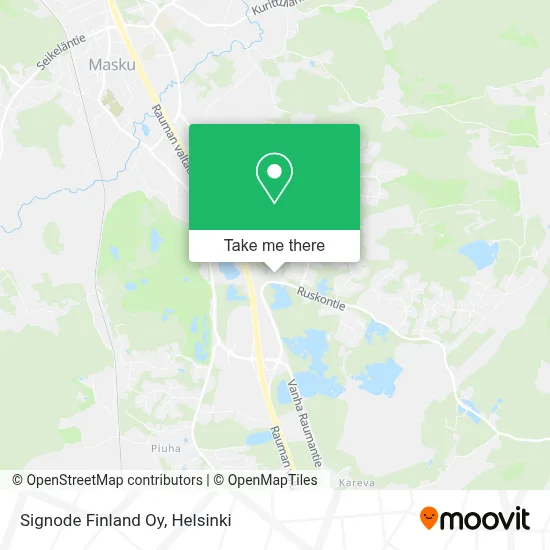Signode Finland Ltd map