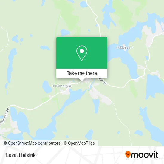 Lava map