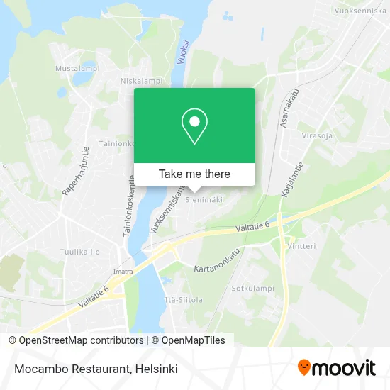 Mocambo Restaurant map