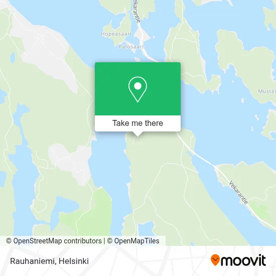 Rauhaniemi map
