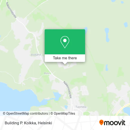Building P. Kolkka map