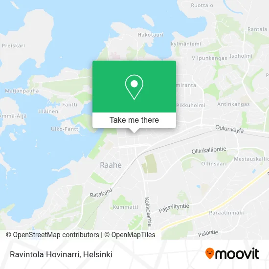 Hovinarri Restaurant map