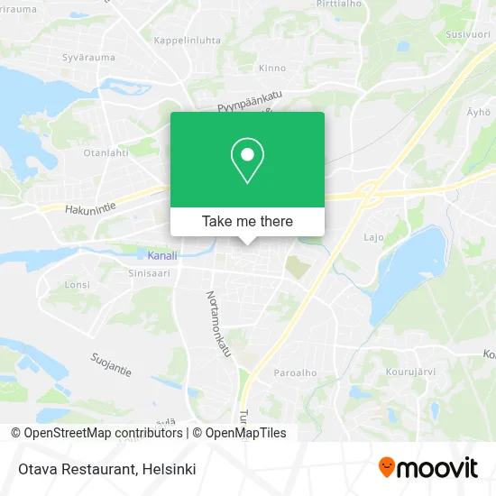 Otava Restaurant map