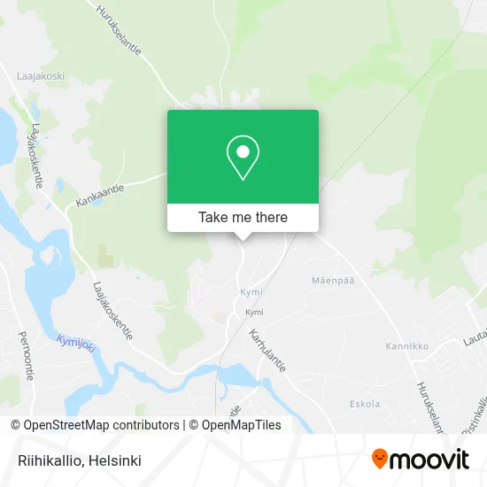 Riihikallio map