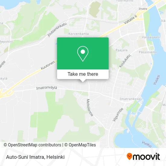 Auto-Suni Imatra map
