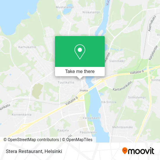 Restaurant Stera map