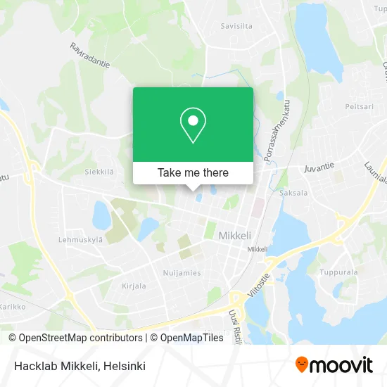 Hacklab Mikkeli map
