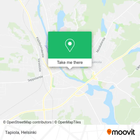 Tapiola map