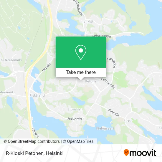 R-Kioski Petonen map