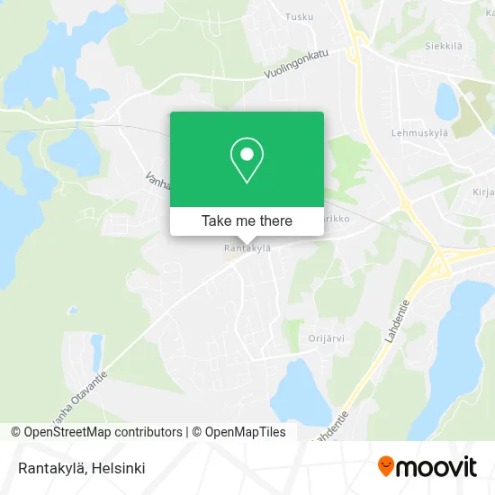 Rantakylä map