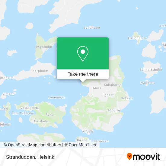 Strandudden map