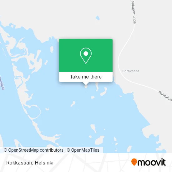 Rakkasaari map